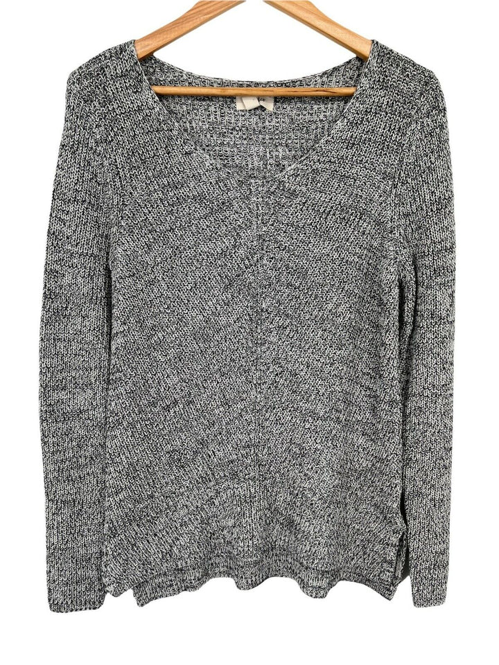 Women's V-Neck Knit Pullover Sweater