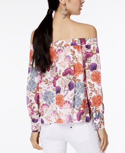 Women's Printed Off-The-Shoulder Top