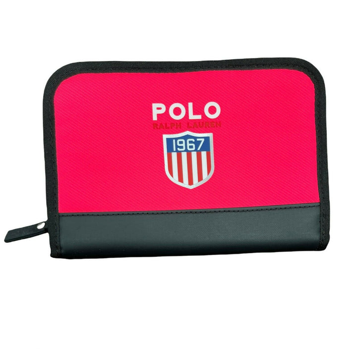 Polo Ralph Lauren Men's Wallet 1967 USA Shield Bifold Checkbook
