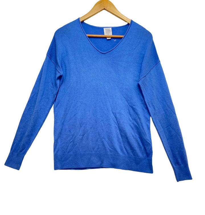 Women's Sweater V-Neck Top Long Sleeve
