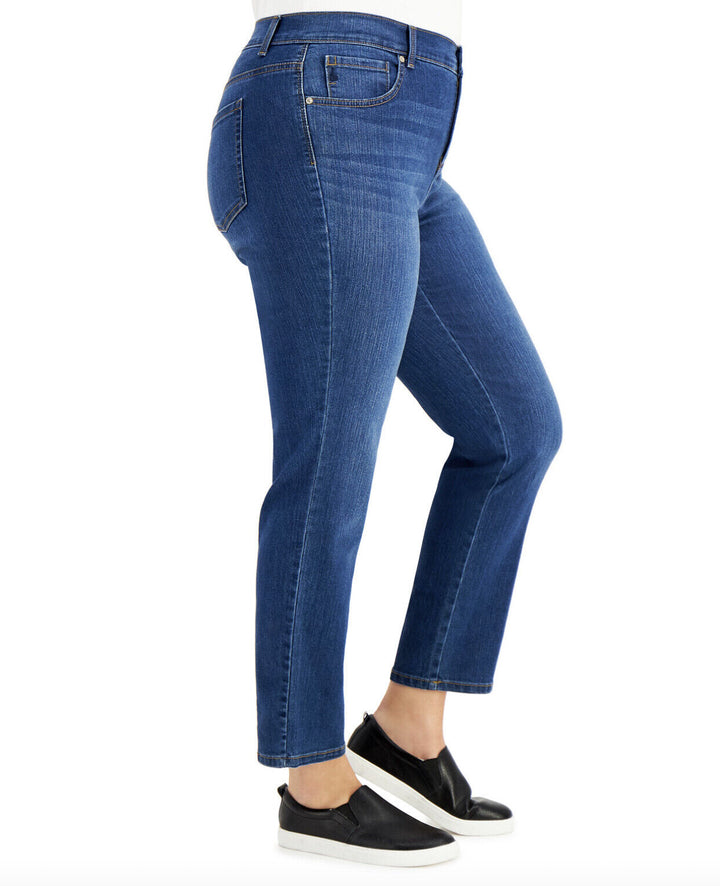 Women's High-Rise Straight-Leg Jeans
