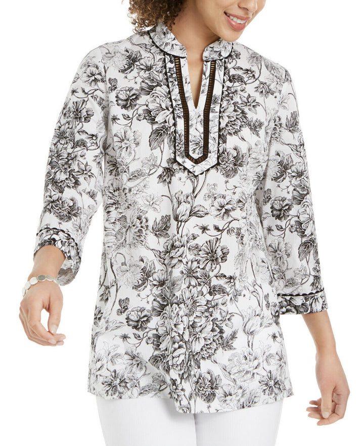 Women's Split-Neck Tunic