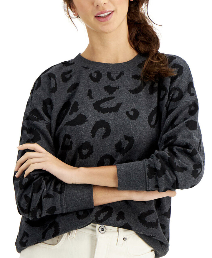 Women's Animal Print Sweatshirt