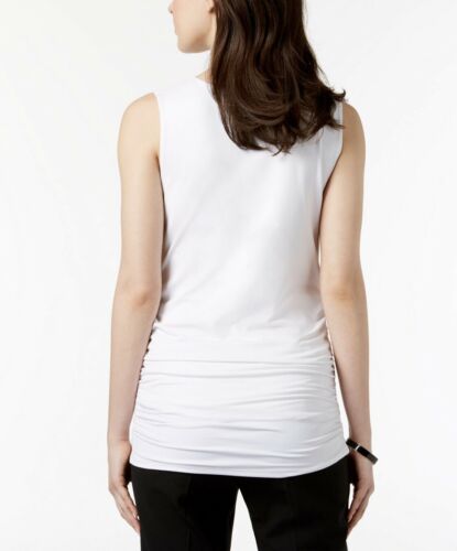 Women's Petite Ruched Tank Top