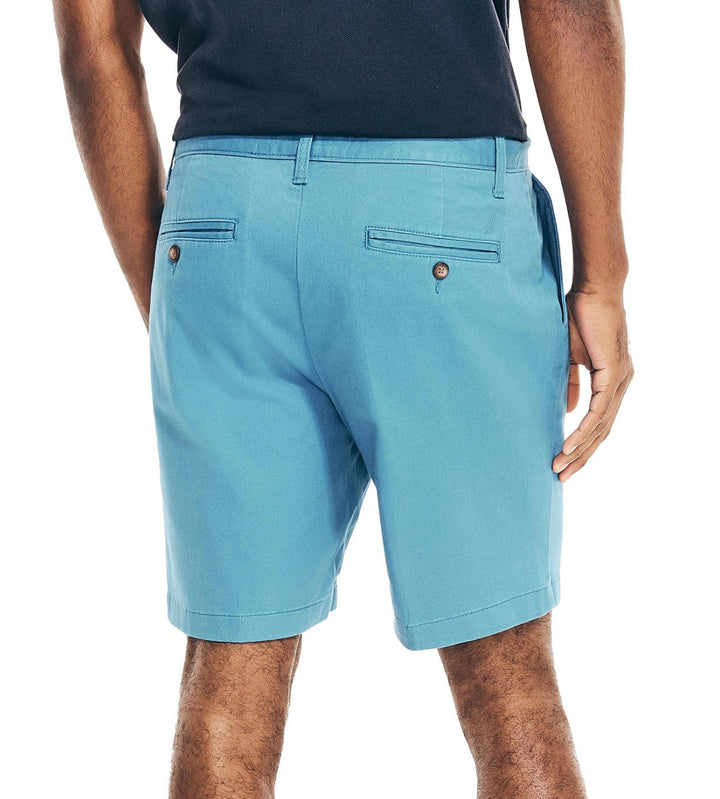 Nautica Men's 8.5" Stretch Classic-Fit Deck Shorts Bluetide Size 40W